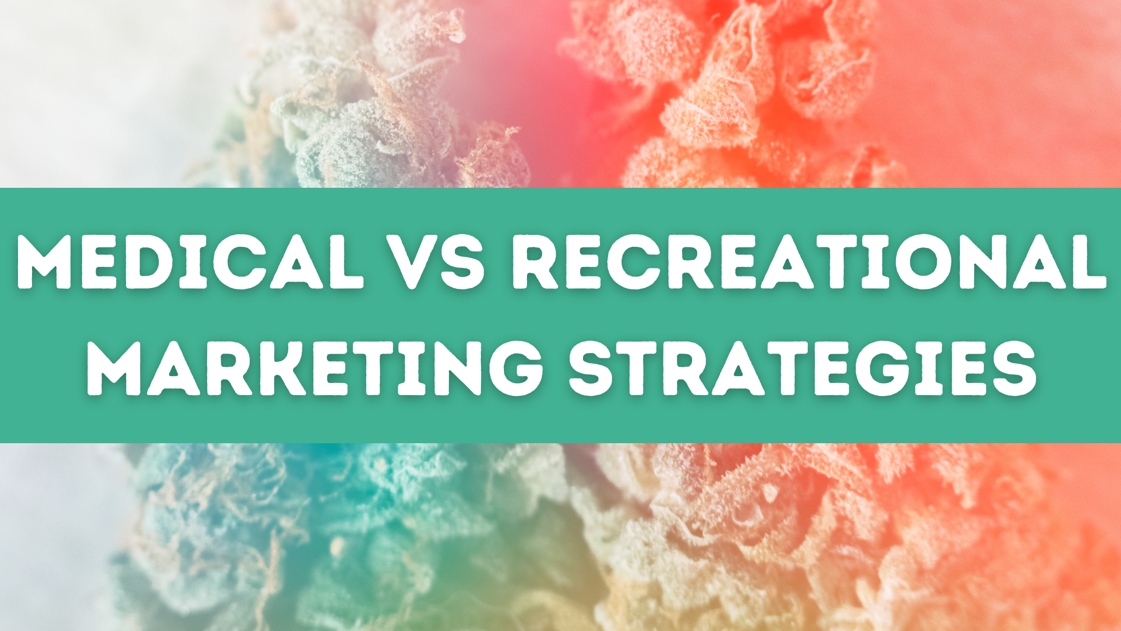 Recreational Cannabis Marketing vs Medical Cannabis Marketing
